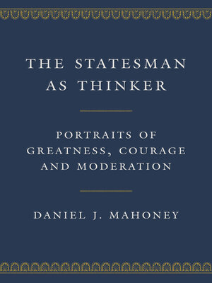cover image of The Statesman as Thinker